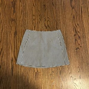 Urban Outfitters checkered mini pencil skirt